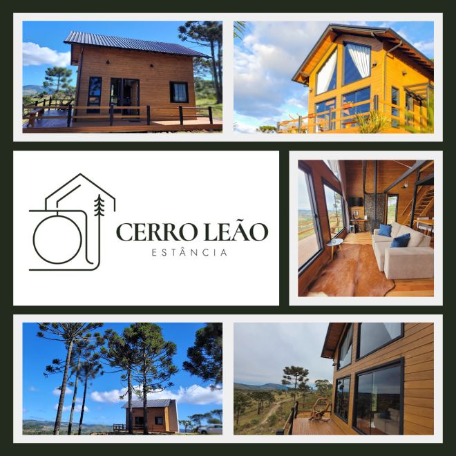 Cerro Leão - Chalé estilo Cabana em Bom Jardim da Serra SC